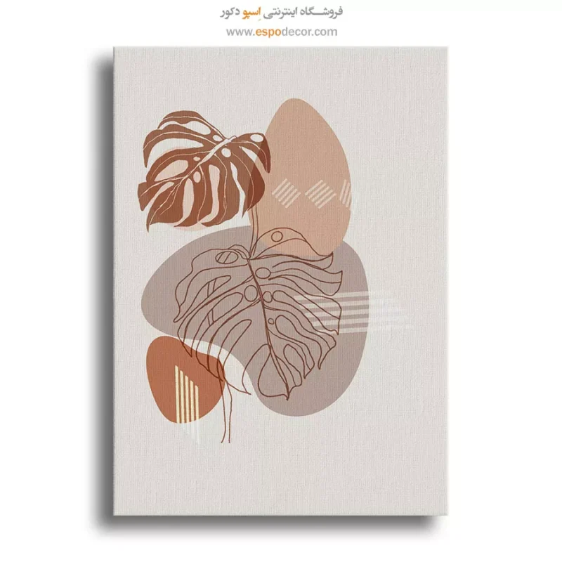 تابلو مینیمال طرح چهره زیبا