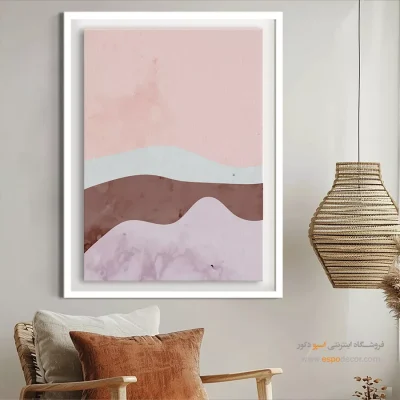 سفارش تابلو مینیمال زیبا - ملودی های زمزمه شده – تابلو مینیمال آرت - اسپو دکور