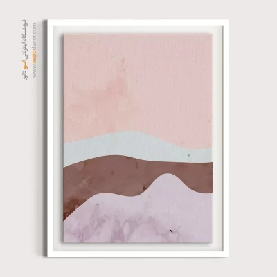 سفارش تابلو مینیمال زیبا - ملودی های زمزمه شده – تابلو مینیمال آرت - اسپو دکور