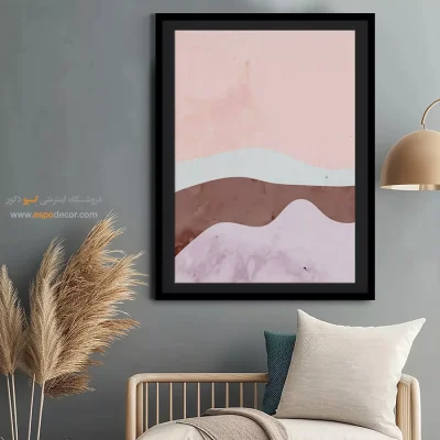 سفارش تابلو مینیمال زیبا - ملودی های زمزمه شده – تابلو مینیمال آرت - اسپو دکور