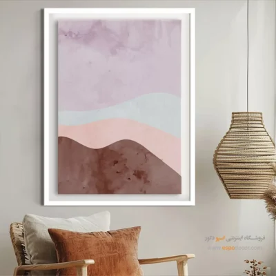 تابلو خطی مینیمال - تقارن – تابلو مینیمال آرت - اسپو دکور