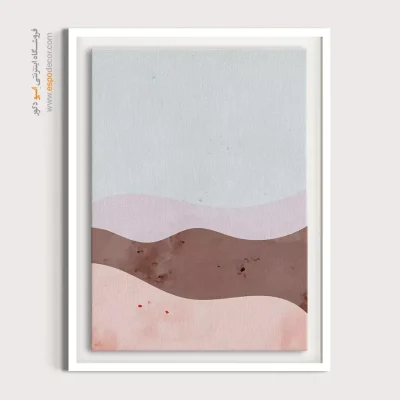 خرید تابلو مینیمال جدید - زمزمه زیبایی شناسی – تابلو مینیمال آرت - اسپو دکور