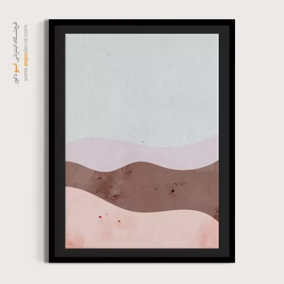 خرید تابلو مینیمال جدید - زمزمه زیبایی شناسی – تابلو مینیمال آرت - اسپو دکور