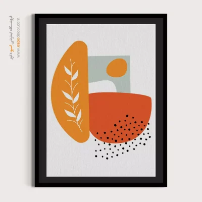 خرید اینترنتی تابلو مینیمال 2025 - انرژی خلاق – تابلو مینیمال آرت - اسپو دکور