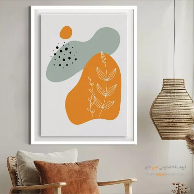 تابلو خطی مینیمال خاص - خطوط اساسی – تابلو مینیمال آرت - اسپو دکور