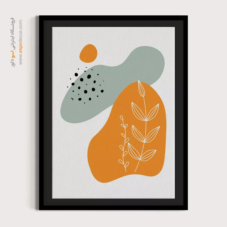 تابلو خطی مینیمال خاص - خطوط اساسی – تابلو مینیمال آرت - اسپو دکور