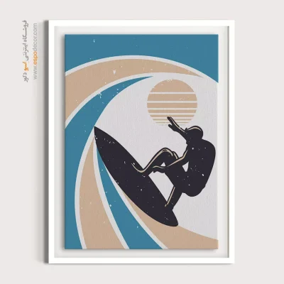 تابلو مینیمال برای اتاق نشیمن زیبا - مدیتیشن ها – تابلو مینیمال آرت - اسپو دکور