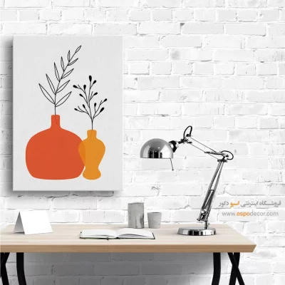 تابلو مینیمال برای اتاق نشیمن جدید