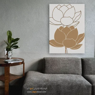 تابلو مینیمال برای پذیرایی خاص