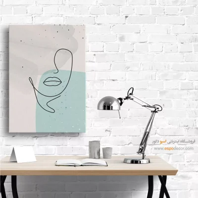 تابلو مینیمال کوچک با قاب