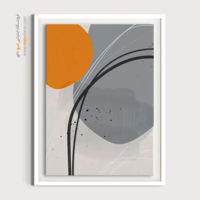 تابلو مینیمال رنگی 2025 - پژواک های مینیمالیستی – تابلو مینیمال آرت - اسپو دکور