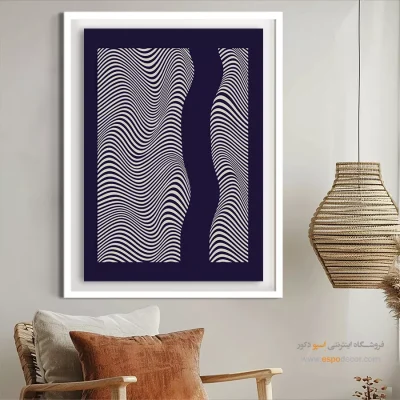 ست تابلو مینیمال برای دیوار - ملودی هنری – تابلو مینیمال آرت - اسپو دکور