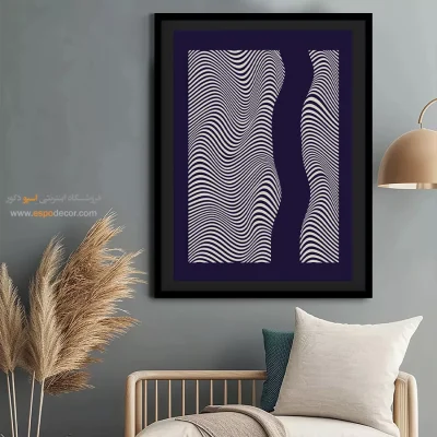 ست تابلو مینیمال برای دیوار - ملودی هنری – تابلو مینیمال آرت - اسپو دکور