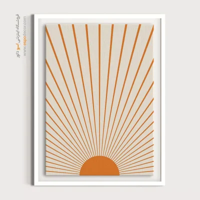 تابلو مینیمال خاص - مدیتیشن های مثلثات – تابلو مینیمال آرت - اسپو دکور