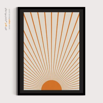 تابلو مینیمال خاص - مدیتیشن های مثلثات – تابلو مینیمال آرت - اسپو دکور