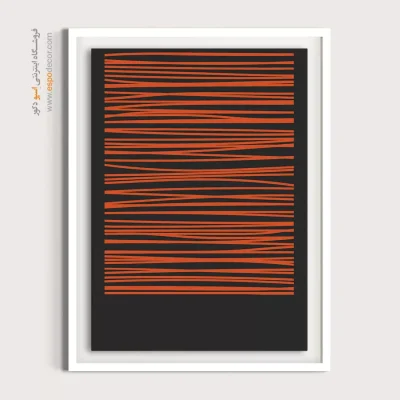 تابلو مینیمال بژ برای دکور - تعالی هندسی – تابلو مینیمال آرت - اسپو دکور