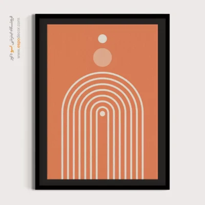 قیمت تابلو مینیمال برای دکور - شکوه بیانگر – تابلو مینیمال آرت - اسپو دکور