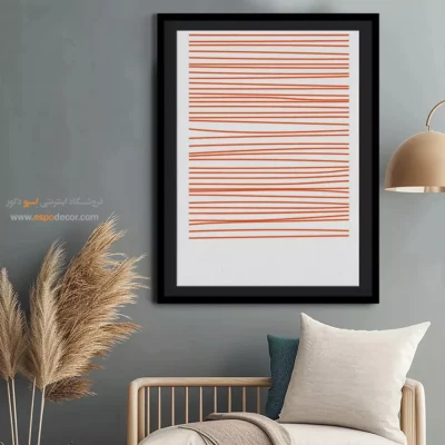 خرید تابلو دیواری مینیمال - چشم انداز دور – تابلو مینیمال آرت - اسپو دکور