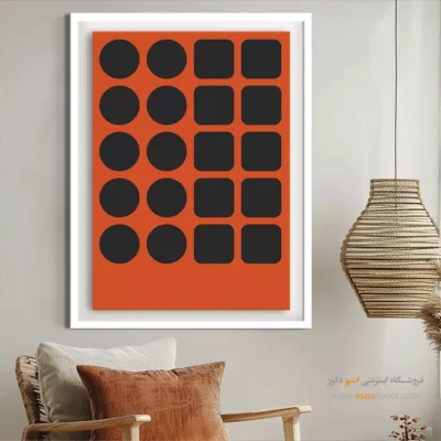 تابلو مینیمال چاپی برای دکور - مینیمالیستی – تابلو مینیمال آرت - اسپو دکور