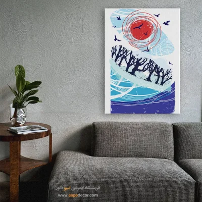 تابلو مینیمال هنری 2025