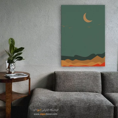 تابلو مینیمال در طراحی داخلی جدید