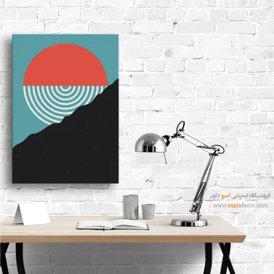 تابلو مینیمال برای پذیرایی جدید