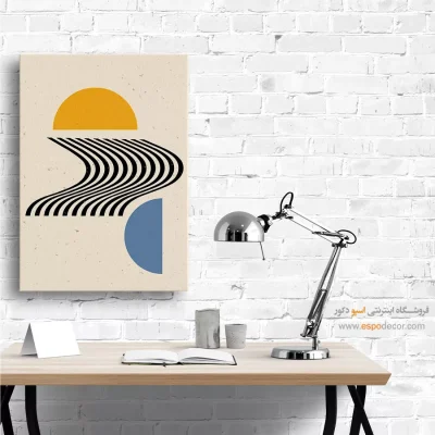 تابلو مینیمال با طرح زیبا