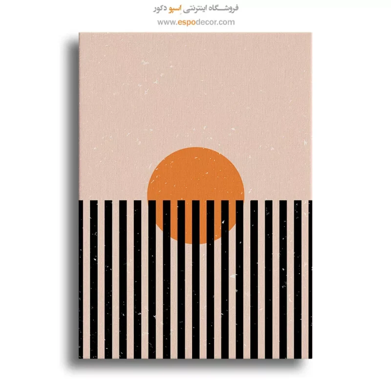 تابلو مینیمال انتزاعی با طراحی نو