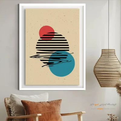 ست تابلو مینیمال برای دیوار با طراحی نو - خطوط باریک – تابلو مینیمال آرت - اسپو دکور