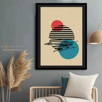 ست تابلو مینیمال برای دیوار با طراحی نو - خطوط باریک – تابلو مینیمال آرت - اسپو دکور