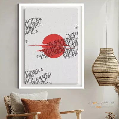 خرید تابلو مینیمال رنگی برای دکور - موزاییک رنگ ها – تابلو مینیمال آرت - اسپو دکور