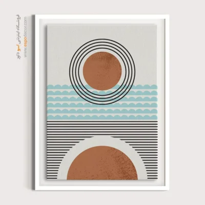 تابلو مینیمال جدید - بازتاب های متعالی – تابلو مینیمال آرت - اسپو دکور
