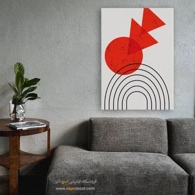 تابلو مینیمال اتاق خواب جدید