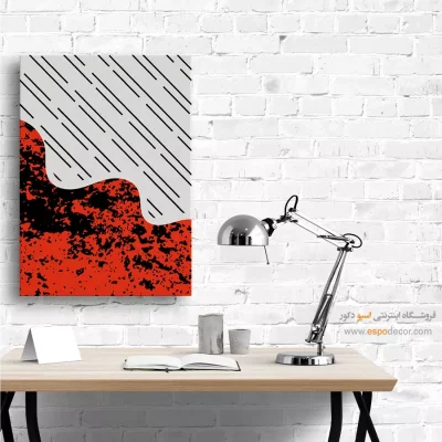 تابلو مینیمال سیاه سفید جدید