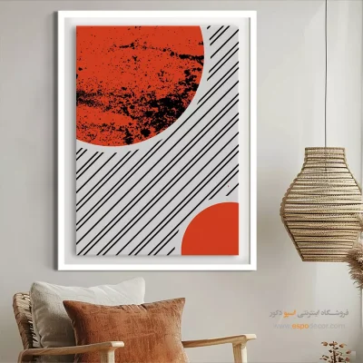 خرید تابلو بوم مینیمال خاص - تاثیرات ظریف – تابلو مینیمال آرت - اسپو دکور