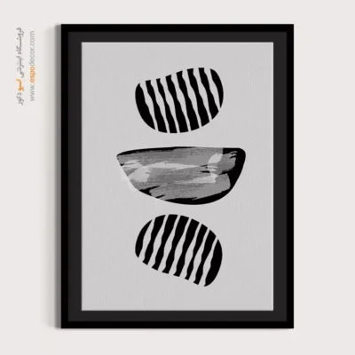 چیدمان تابلو مینیمال خاص - هارمونی در حرکت – تابلو مینیمال آرت - اسپو دکور