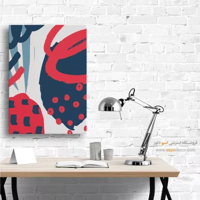 تابلو مینیمال با رنگ خاص