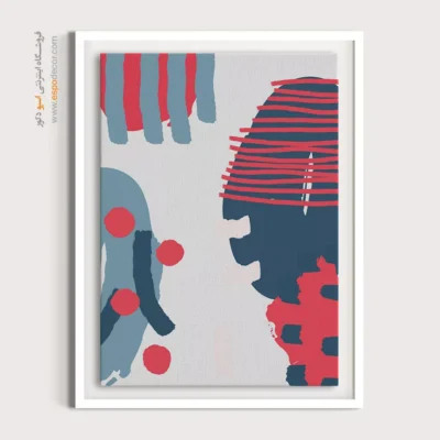 تابلو مینیمال بزرگ زیبا - تعادل – تابلو مینیمال آرت - اسپو دکور