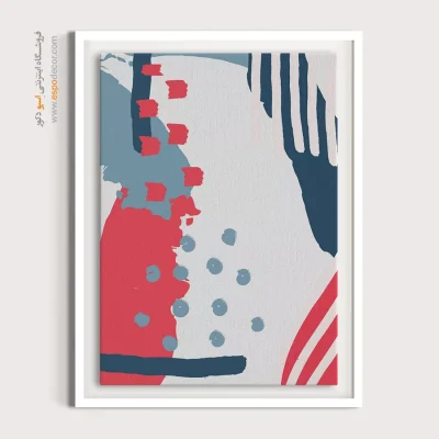 تابلو مینیمال سیاه سفید برای دکور - هندسه شاعرانه – تابلو مینیمال آرت - اسپو دکور