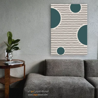 تابلو مینیمال خطی با طراحی نو