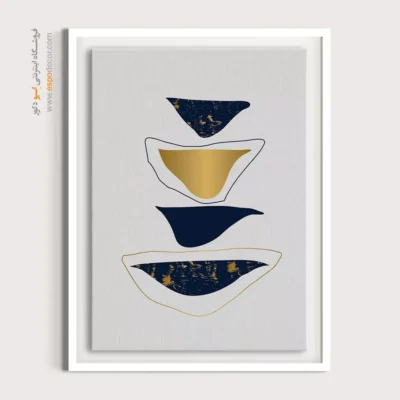 تابلو نقاشی مینیمال خاص - هنر بی صدا – تابلو مینیمال آرت - اسپو دکور