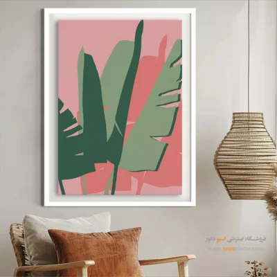 خرید تابلو مینیمال با قاب - ریتم های مینیمالیستی – تابلو مینیمال آرت - اسپو دکور