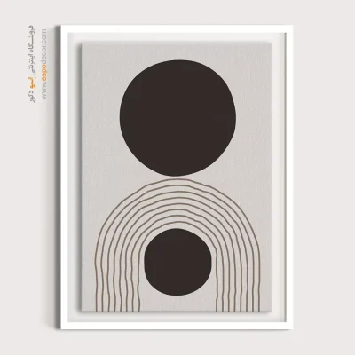 تابلو هنری مینیمال برای منزل زیبا - سمفونی های ظریف – تابلو مینیمال آرت - اسپو دکور