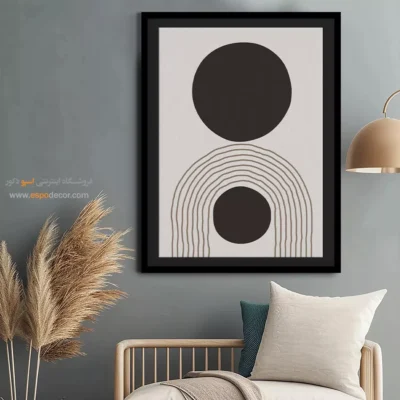 تابلو هنری مینیمال برای منزل زیبا - سمفونی های ظریف – تابلو مینیمال آرت - اسپو دکور