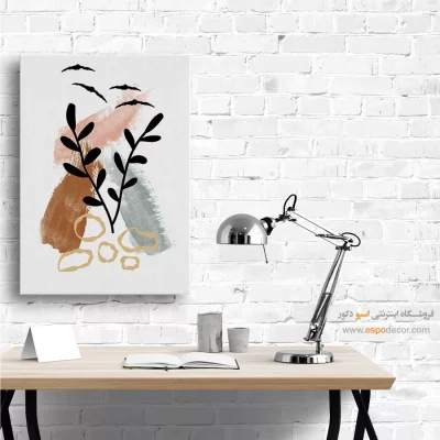 آرامش محض – تابلو مینیمال آرت - خرید اینترنتی تابلو مینیمال با قاب - اسپو دکور