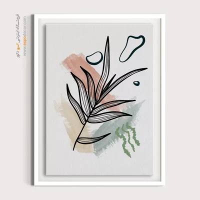 تابلو مینیمال انتزاعی جدید - تعادل هندسی – تابلو مینیمال آرت - اسپو دکور