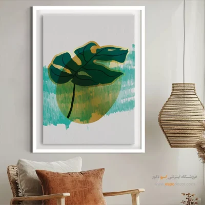 تابلو نقاشی مینیمال جدید - بي نهايت – تابلو مینیمال آرت - اسپو دکور