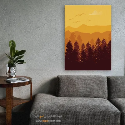 تابلو نقاشی مینیمال برای دکور