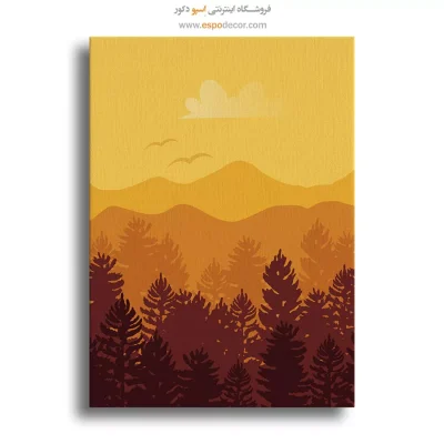 تابلو مینیمال برای اتاق کار