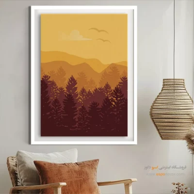 خرید تابلو مینیمال مدرن - خوشه ها – تابلو مینیمال آرت - اسپو دکور